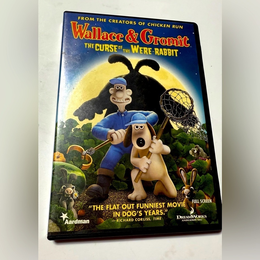 Wallace & Grommit The Curse of The Were Rabbit DVD
